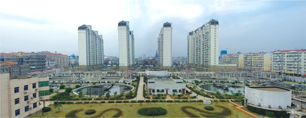 江西最大污水處理廠——南昌朝陽(yáng)污水處理廠二期工程（省、市優(yōu)良工程，獲滕王閣杯）